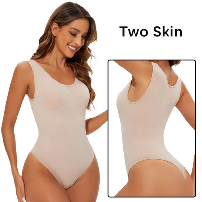 Ribbed Snatched ShapeWear BodySuit