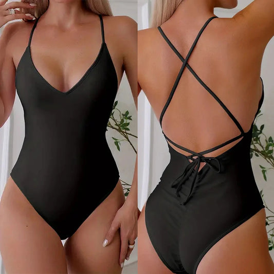 Padded One Piece Swimsuit